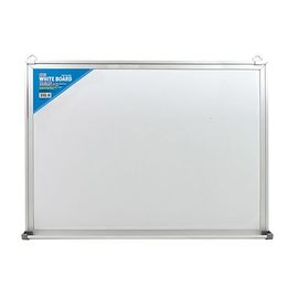  Демонстрационная доска Deli E7817 магнитно-маркерная лак 90x120см алюминиевая рама белый лоток для аксессуаров с аксессуарами 