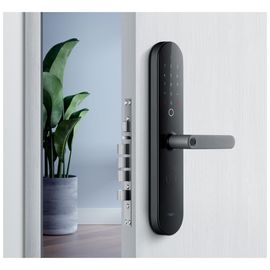 Умный замок Aqara N100 Zigbee врезной разбл.отпеч.паль. черный (ZNMS16LM) 