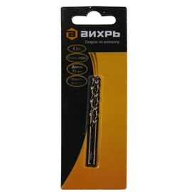  Сверло по металлу Вихрь 3 мм P6M5 (2 шт в блистере) 73/10/6/1 