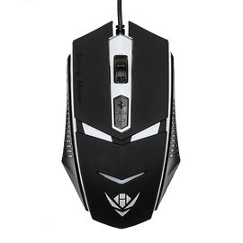  Мышь оптическая Nakatomi Gaming mouse MOG-02U (black) игровая 