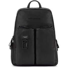 Рюкзак унисекс Piquadro Harper CA3869AP/N черный натур.кожа 