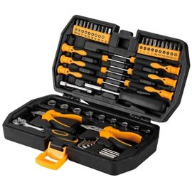  Отвертка DEKO TZ45 (065-0313) с набором бит и головок (45 предметов) в кейсе 