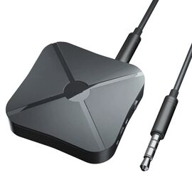  Bluetooth адаптер - BR-02 BT  mini jack 3,5 мм, micro USB (Micro USB/USB) (black) (117524) 