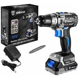  Дрель-шуруповерт Deko Sharker (063-4037) 