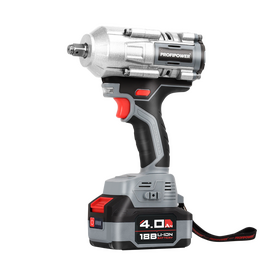  Аккумуляторный гайковерт бесщеточный ударный ProfiPower T-900N (Li-ion-1шт, 4.0Ач, 900Нм, ударная головка 17/19/21мм, З/У, в кейсе) 