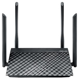  ASUS RT-AC1200, Dual-band Wi-Fi Router, 1167Mbps, 2.4GHz+5.1GHz, 802.11ac+4xLAN RG45 10/100+1xWAN 10/100+1xUSB2.0) 4x 5dBi ext Antenna 