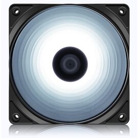  Кулер DEEPCOOL RF120W 120x120x25мм (LED White подсветка, 1300об/мин) Retail 