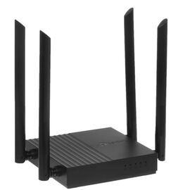  TP-Link Archer C64, Wi-Fi 5, AC1200, 2.4/5ГГц, 4 LAN, черный (CN вилка+переходник) 