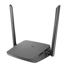  Роутер D-Link (DIR-615/Z1A) N300 10/100BASE-TX черный 