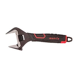  Ключ разводной MATRIX Pro 15577 тонкие губки, фосфатированный, 2-х комп рукоятка, 200 мм 