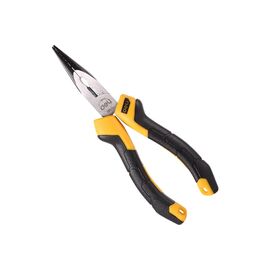  Удлиненные плоскогубцы Deli DL2106Z 160мм, сталь CrV, прорезиненная двухкомпонентная ручка 