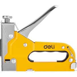  Мебельный степлер Deli DL238105 с набором скоб: 2000шт дверные гвозди, 2000шт Т-гвозди, 2000шт U-гвозди, 1шт скобоудалитель 