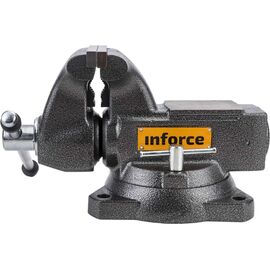  Тиски слесарные Inforce 05-23-10 поворотные 140 мм 