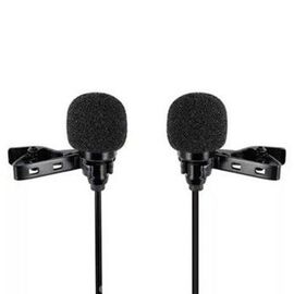  Микрофон CANDC DC-C10DM двойной, петличный, Lightning, черный 