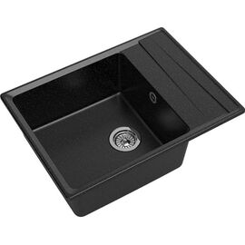  Мойка GranFest Level GF-LV-660L мрамор, черный 
