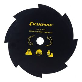  Нож CHAMPION 8 зубчатый d255*25.4mm (C5115) 