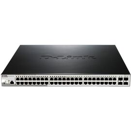  Коммутатор D-Link DGS-1210-52P/ME DGS-1210-52P/ME/B1A 48G 4SFP 24PoE 193W управляемый 