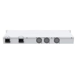  Коммутатор MIKROTIK CRS326-24S+2Q+RM Cloud Router Switch 326-24S+2Q+RM with 2 x 40G QSFP+ cages, 24 10G SFP+ cages, 1x LAN port for management, Router 