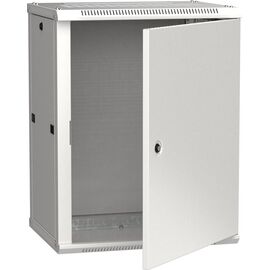  Шкаф коммутационный ITK Linea W (LWR3-12U64-MF) настенный 12U 600x450мм пер.дв.металл серый сталь 