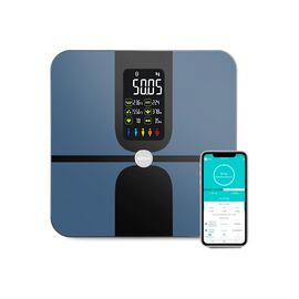  Весы напольные электронные Kitfort КТ-816 темно-синий/черный 