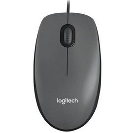  Мышь LOGITECH M90 (910-001793) проводная, серый 