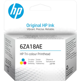  Печатающая головка HP 6ZA18AE трехцветная для HP InkTank 100/300/400 SmartTank 300/400/500/600 SmartTankPlus 550/570/650 