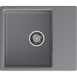  Кухонная мойка GranFest Urban 658L GF-UR-658L гранит, темно-серый 