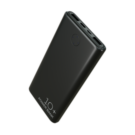  Внешний аккумулятор 10000mAh 2USB 2.1A More choice PB11-10 (Black) 