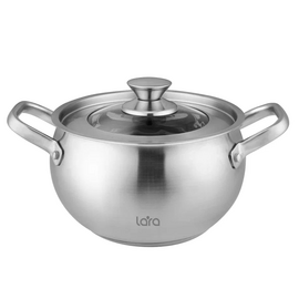  Кастрюля LARA LR02-262 Токио нерж 