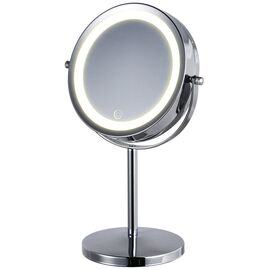  Зеркало косметическое HASTEN HAS1811 silver 