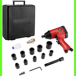  Гайковерт Deko DKPT01 SET 3 красный/черный 