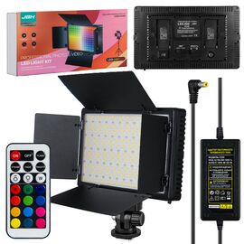  Светодиодная панель со шторками для фотосъемки LED-800 RGB JBH (Black) 