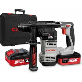  Аккум перфоратор CROWN CT28001HX-4 BMC (2 Акк*4Ач + ЗУ) 