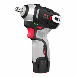  Гайковерт P.I.T. PIW12K-120A/1 аккумуляторный с АКБ и ЗУ патрон квад.3/8" 