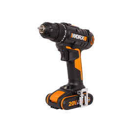  Дрель-шуруповерт аккумуляторная WORX WX100.2 2 АКБ 2Ач и ЗУ 0,4А сумка 20В 