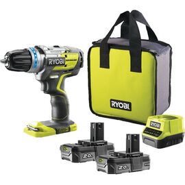  Дрель-шуруповёрт Ryobi ONE+ R18PDBL-220S (5133003436) бесщеточная ударная 2АКБ+ЗУ 