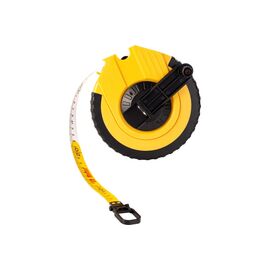  Мерная лента Deli DL9830ZY 30мх14.5мм, ударопрочный корпус, полотно из стекловолокна и ПВХ 