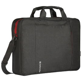  Сумка для ноутбука DEFENDER Geek 15.6" черный, карман (26084) 