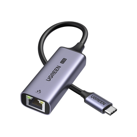  Адаптер UGREEN CM648 (25052) USB-C 3.1 to RJ45 2.5G Ethernet Adapter серый 