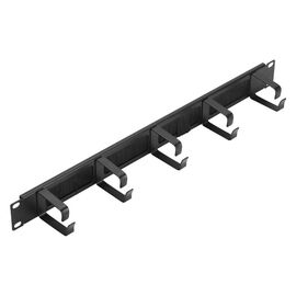  Кабельный органайзер Lanmaster LAN-ORG/BPMR-1U горизонтальный  двухсторонний гребенка 1U шир.:19" 