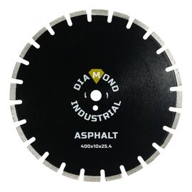  Диск алмазный сегментный по асфальту Diamond Industrial 40025,4 (DIDA400)Diamond Industrial Диск алмазный сегментный по асфальту 40025,4 DIDA400 