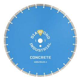  Диск алмазный сегментный по бетону Diamond Industrial 40025,4 (DIDC400) 
