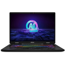  Ноутбук MSI Pulse 17 AI C1VEKG-089XRU (9S7-17T311-089) Core Ultra 7 155H 32Gb SSD1Tb NVIDIA GeForce RTX4050 6Gb 17" IPS QHD+ (2560x1600) FreeDOS black 