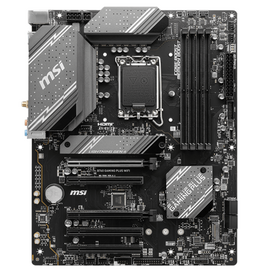  MB s1700 MSI B760 GAMING PLUS WIFI B760, 4*DDR5, 5*PCIEx16, 2*M.2, 2*TypeC, 2*USB3.2Gen2, 2*USB3.2Gen1, 8*USB2.0, 4*SATA3.0, 2.5G, DP, HDMI, ATX, RTL 