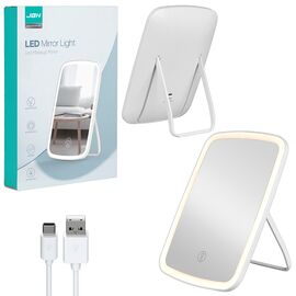  Настольное зеркало для макияжа с подсветкой A3 JBH (White) 