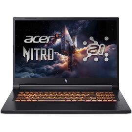  Ноутбук Acer Nitro V 17 AI ANV17-41-R9Q9 (NH.QYVCD.007) AMD Ryzen 7 260/16Gb/SSD1Tb/RTX5060 8Gb/17.3"/IPS/QHD/2560x1440/165Hz/NoOS/Black 