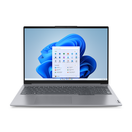  Ноутбук LENOVO ThinkBook 16 G6 IRL (21KH00X8EV) 16" IPS WUXGA Core i3 1315U/16Gb/512Gb SSD/VGA int/FP/noOS/grey 
