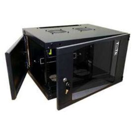  Шкаф коммутационный Lanmaster Next TWT-CBWNG-12U-6X4-BK 12U 550x450мм пер.дв.стекл черный 