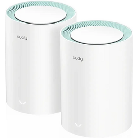  Бесшовный Mesh роутер Cudy M1500 (2-Pack) AX1500 10/100/1000BASE-TX (упак.:2шт) 