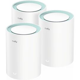  Бесшовный Mesh роутер Cudy M1500 (3-Pack) AX1500 10/100/1000BASE-TX (упак.:3шт) 